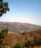 Le Mont Nébo où Moïse mourrut